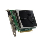 P1232 PNY Quadro 2000D 1GB 128-Bit GDDR5 PCI Express 2.0 x16 Dual DVI Video Graphics Card