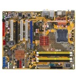 P5K ASUS Socket LGA 775 Intel P35 + ICH9 Chipset Core 2 Extreme/ Core 2 Duo/ Pentium Extreme/ Pentium D/ Pentium 4 Processors Support DDR2 4x DIMM 4x SATA 3.0Gb/s ATX Motherboard
