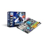 P6NSLI-FI MSI P6N SLI-FI Socket LGA 775 Nvidia nForce 650i SLI Chipset Core 2 Extreme/ Core 2 Duo/ Pentium D/ Celeron Processors Support DDR2 4x DIMM 4x SATA 3.0Gb/s ATX Motherboard