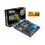 Asus P9X79 Socket LGA2011 Intel X79 Chipset ATX System Board (Motherboard) Supports Core i7 Series DDR3 8x DIMM