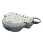 APC PER8T Personal SurgeArrest 120V 15A 50-60Hz 8 NEMA 5-15R Outlets Surge Protector