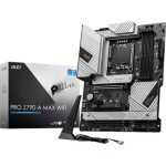 MSI PROZ790AMAXWIFI Pro Z790-A Max WiFi Socket LGA1700 Intel Z790 Chipset ATX System Board (Motherboard) Supports Core 13th/14th Gen Processor DDR5 4x DIMM