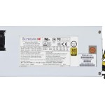 Supermicro PWS-601-1H 600-Watts 100-240V AC Multi-Output 80-Plus Gold 24-Pin ATX Power Supply For 1U Chassis SC813