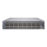 JUNIPER QFX5210-64C-AFI - 64 QSFP28 and 2 SFP+, Back to Front