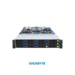 Gigabyte R283-S91-AAE1 Dual 4th/5th Gen Intel Xeon Scalable LGA-4677 CPU 32-Slots DDR5 DIMM 12-Bays Hot-Swap SAS/SATA/NVMe 2U Rackmount Server