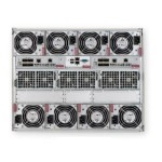 Supermicro SBE-820L-622 8U Enclosure with 6 hot-plug 2200W Titanium (96% efficiency) power supplies