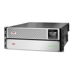 APC SRTL3000RM4UXLI Smart-UPS On-Line, 3kVA, Lithium-ion, Rackmount 4U, 230V, 6x C13+2x C19 IEC outlets, SmartSlot, Extended long runtime, Rail kit included
