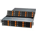 Supermicro SSG-620P-E1CR24L Intel Xeon Scalable 3rd Gen Dual Socket LGA4189 CPU 16-Slots DDR4 DIMM 24-Bays front Hot-Swap 3.5" SAS/SATA 2U Rackmount Storage SuperServer
