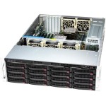Supermicro SSG-631E-E1CR16L 3U front-loading storage server with 16 hot-swap 3.5" SAS/SATA bays and PCIe 5.0