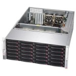 Supermicro SSG-640P-E1CR24L Intel Xeon Scalable 3rd Gen Dual Socket LGA4189 CPU 16-Slots DDR4 DIMM 24-Bays front Hot-Swap 3.5" SAS/SATA + 2-Bays Rear 2.5" SAS/SATA 4U Rackmount Storage SuperServer