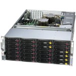 Supermicro SSG-641E-E1CR36L 4U front/rear-loading storage server with 36 hot-swap 3.5" SAS/SATA bays (6 optional NVMe hybrid) and PCIe 5.0