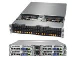 ซุปเปอร์ไมโคร SYS-2029BT-HNTR SuperServer 11DPT-B 2U 8x2.5 16x NVMe