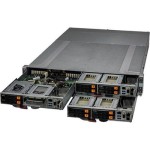 Supermicro SYS-210GT-HNTF 2U 4-node UP GrandTwin with 4 2.5" NVMe/SATA Drives Per Node