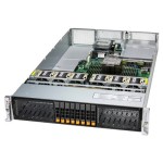 Supermicro SYS-212H-TN 2U UP Hyper with 8 hot-swap 2.5" NVMe/SAS/SATA bays and up to 3 PCIe 5.0 + 1 PCIe 5.0 AIOM slots