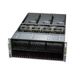 Supermicro SYS-440P-TNRT 4U 4-socket system with 48 DIMMs and 24 NVMe/SAS/SATA drive bays