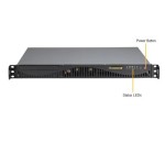 Supermicro Mini 1U Barebone single510T-ML Intel Xeon E-2300 10th Gen 128GB DDR4 Server