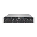 Supermicro SYS-6029P-TRT Intel Xeon Scalable CPU 2nd Gen Dual Socket LGA3647 8-Bays Hot-Swap SATA 3.5" Drive 16x DDR4 DIMM Slots 2U Rack-mountable SuperServer