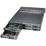 Supermicro SYS-621BT-HNTR 2U 4-Node BigTwin with 3 hot-swap 3.5\" NVMe\/SATA Drives Per Node"