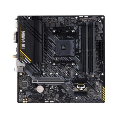 Asus TUF GAMING A520M-PLUS WIFI Ryzen 5000 Series G-Series / 4000 G-Series / 3000 Series A520 Chipset Socket AM4 1x M.2 Slot 4x SATA 6Gb/s Ports 1x 1Gb Ethernet Micro ATX Desktop System Board (Motherboard)