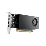 PNY VCNRTXA1000ATX-B RTX A1000 8GB GDDR6 128-Bit PCI Express 4.0 x8 4-Mini-DisplayPort Single-Slot Professional Graphics Board