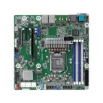 ASRock W480D4U Socket LGA1200 Intel W480 Chipset Micro-ATX System Board (Motherboard) Supports Xeon / 10th/11th Gen Core Series DDR4 4x Dimm