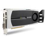 HP WS097AA Nvidia Quadro 6000 6GB GDDR5 Dual-link DVI 2xHDMI PCI Express Video Graphics Card