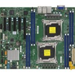 Supermicro X10DRL-LN4 Socket LGA2011 Intel C612 Chipset ATX System Board (Motherboard) Supports 2x Xeon E5-2600 v3/v4 Series DDR4 8x DIMM
