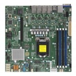 Supermicro X11SCL-LN4F Socket LGA1151 Intel C242 Chipset Micro-ATX System Board (Motherboard)