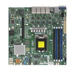 Supermicro X11SCM-LN8F Core i3 Pentium / Celeron 8th / 9th Gen Xeon E-2100 / E-2200 Single Socket LGA1151 CPU 4x DDR4 DIMM Slots 8x Ports Gigabit Ethernet RJ-45 Micro-ATX Server Motherboard