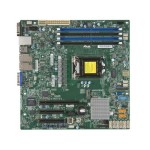 Supermicro X11SSH-F-O X11SSH-F Socket LGA1151 Intel C236 Chipset Micro-ATX System Board (Motherboard)