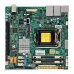 Supermicro X11SSV-LVDS Socket LGA1151 Intel Q170 Express Chipset Mini-ITX System Board (Motherboard)