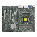 Supermicro X12SCA-5F Socket LGA1200 Intel W580 Chipset ATX System Board (Motherboard) Supports Core i5/i7/i9/Xeon 1200 DDR4 4x DIMM