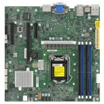 Supermicro X12SCZ-QF Socket LGA1200 Intel Q470E Chipset Micro-ATX System Board (Motherboard)