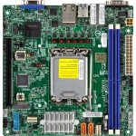 Supermicro X13SCL-IF Intel Xeon E-2400 6300 Series Single Socket LGA1700 CPU 2x DDR5 1.1V DIMM Slots 1x Port Gigabit Ethernet RJ-45 Mini-ITX Server Motherboard