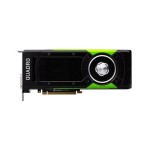 HP Z0B12AA Quadro P6000 Pascal 24GB GDDR5X 384-Bit PCIe 3.0 x16 4-DisplayPort 1-DVI 1x 8-Pin Dual-Slot Graphics Card