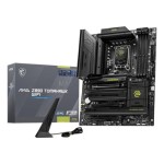 MSI Z890TOMAHAWKWIFI MAG Z890 TOMAHAWK WIFI Intel Core Ultra CPU Socket LGA1851 4x DDR5 288-Pin Slots 4x M.2 Slots 1x HDMI ATX System Board (Motherboard)