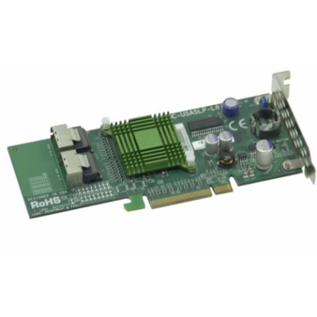ซุปเปอร์ไมโคร AOC-USAS-L4I 8-Ports SAS 3Gb/s PCI Express 16MB Cache RAID Controller