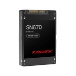 SanDisk SDS7C123THSA1Y3G SN670 122.88TB Quad-Level Cell PCI Express NVMe 5.0 x4 Quad-Level Cell ISE U.2 Enterprise Solid State Drive